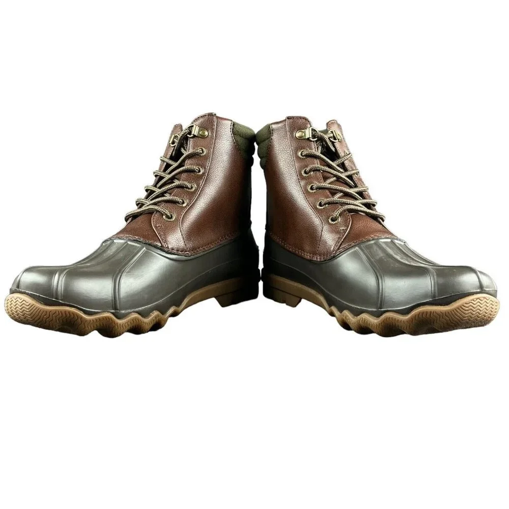 Sperry Top-Sider Avenue Duck PU Tan Brown Duck Boots Men's Sizes 8 - 10 M